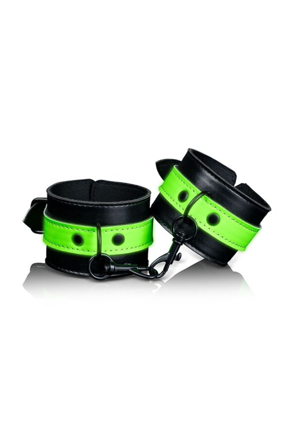 Menottes poignets phosphorescentes – Ouch - 94edenstreet.com - sexshop en ligne
