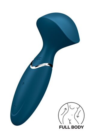 Mini Wand-er bleu – Satisfyer - 94edenstreet.com - sexshop en ligne