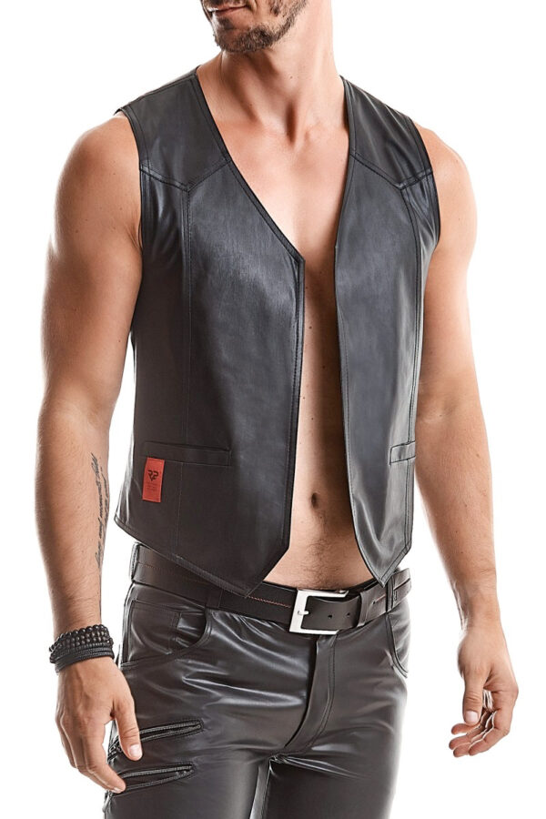 Gilet en wetlook – Regnes - 94edenstreet.com - sexshop en ligne