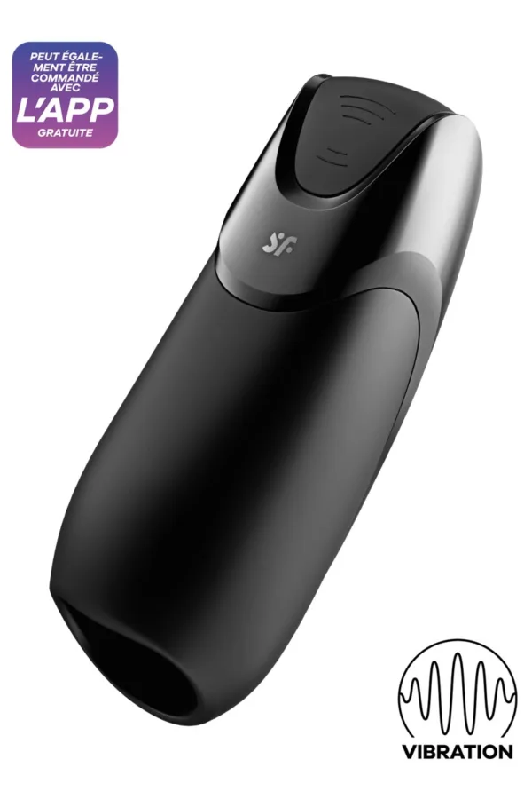 Masturbateur Men vibration+ Connecté – Satisfyer - 94edenstreet.com - sexshop en ligne
