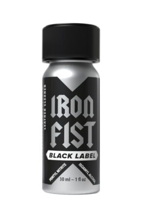 Poppers Iron Fist Black Label 30ml - 94edenstreet.com - sexshop en ligne