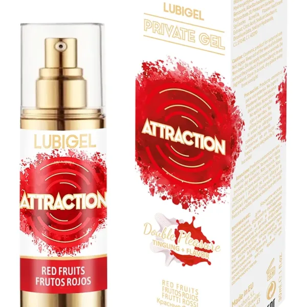 Lubrifiant stimulant fruits rouges – Attraction