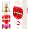 Lubrifiant stimulant fraise – Attraction - 94edenstreet.com - sexshop en ligne