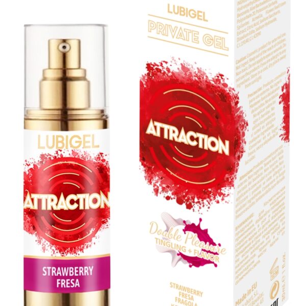 Lubrifiant stimulant fraise – Attraction