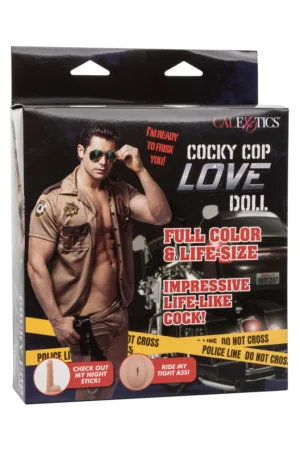 Poupée masculine Cocky Cop Love Doll - 94edenstreet.com - sexshop en ligne