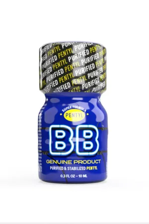 Poppers BB Pentyl 10ml - 94edenstreet.com - sexshop en ligne