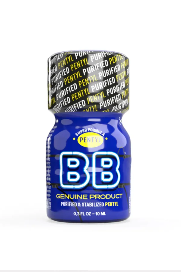 Poppers BB Pentyl 10ml - 94edenstreet.com - sexshop en ligne