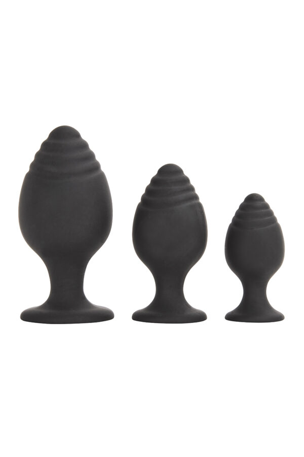 Coffret 3 plugs anal Les ravissants – Jacquie et Michel - 94edenstreet.com - sexshop en ligne