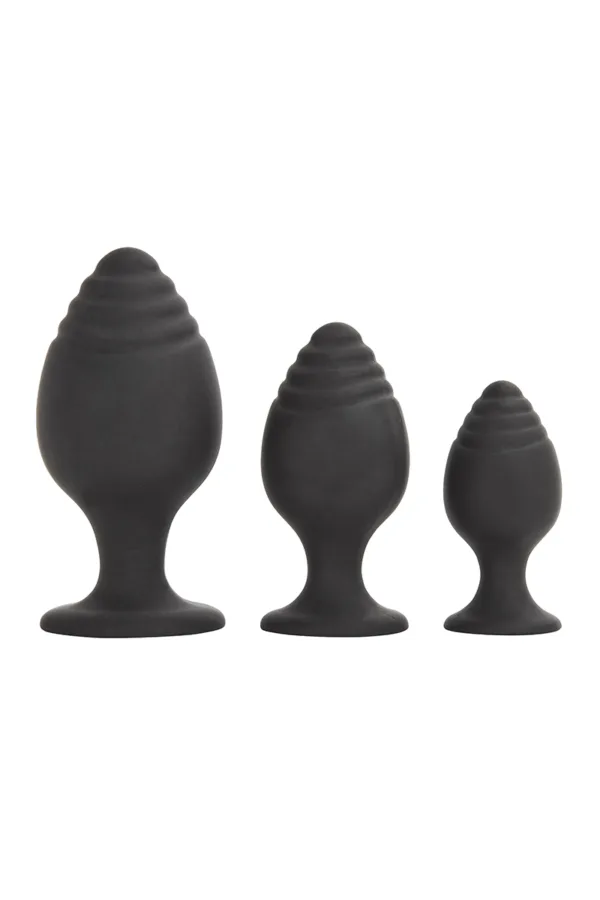 Coffret 3 plugs anal Les ravissants – Jacquie et Michel - 94edenstreet.com - sexshop en ligne