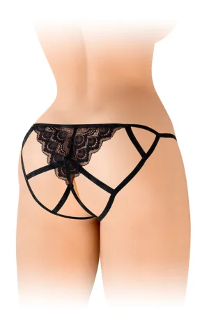 Culotte ouverte Zoé noire – Fashion Secret - 94edenstreet.com - sexshop en ligne