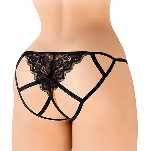 Culotte ouverte Zoé noire – Fashion Secret