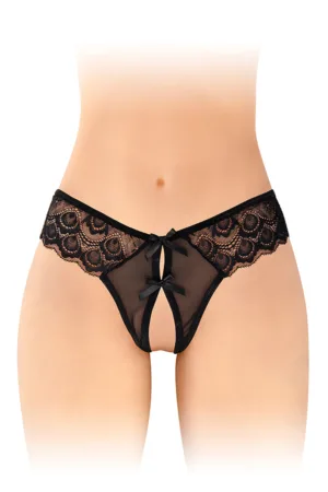 String ouvert Alicia noir – Fashion Secret - 94edenstreet.com - sexshop en ligne