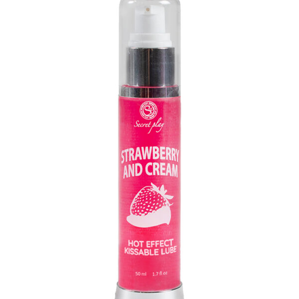 Lubrifiant chauffant gout fraise chantilly – Secret Play