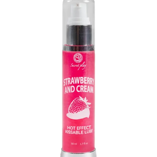 Lubrifiant chauffant gout fraise chantilly – Secret Play