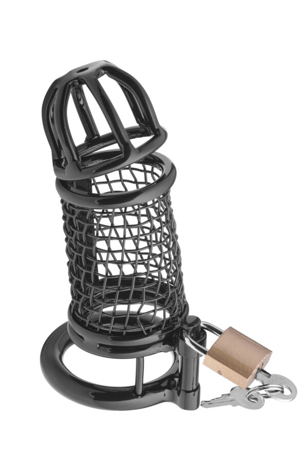 Cage à pénis Matrix Black – XXX Dreamtoys - 94edenstreet.com - sexshop en ligne