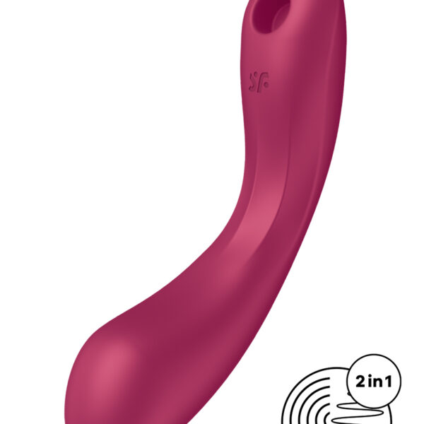 Stimulateur Curvy Trinity 1 bordeaux – Satisfyer