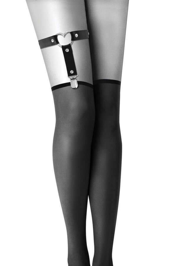 Jarretière réglable avec coeur - 94edenstreet.com - sexshop en ligne