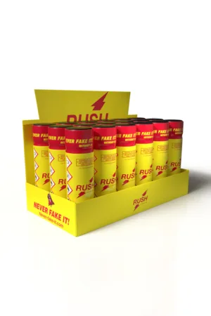 Box 18 poppers Rush Original 24ml - 94edenstreet.com - sexshop en ligne
