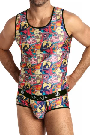 Débardeur Comics – Anaïs for Men - 94edenstreet.com - sexshop en ligne