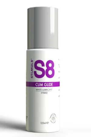 Lubrifiant hybride S8 effet sperme 125ml - 94edenstreet.com - sexshop en ligne