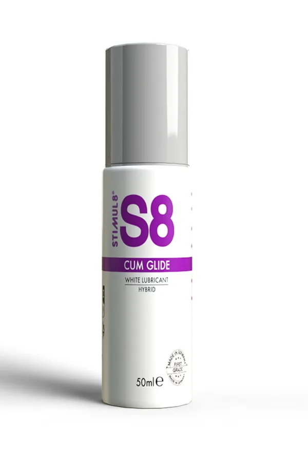Lubrifiant hybride S8 effet sperme 50ml - 94edenstreet.com - sexshop en ligne
