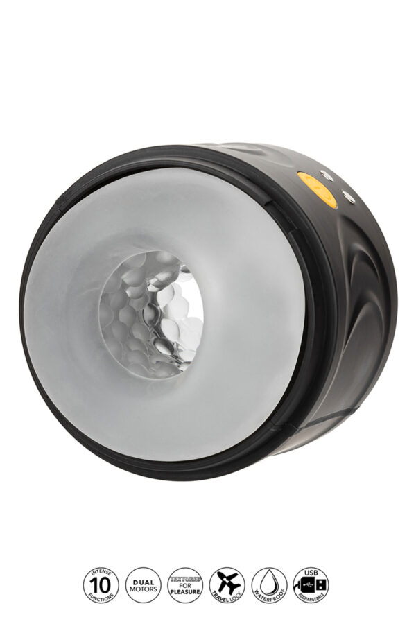 Masturbateur double moteur Boundless - 94edenstreet.com - sexshop en ligne