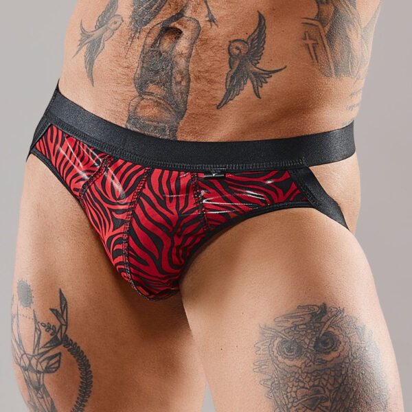 Jockstrap en tulle zébré – Regnes