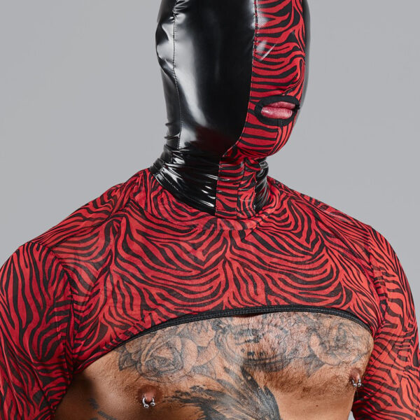 Cagoule à serrure en vinyle élastique – Regnes