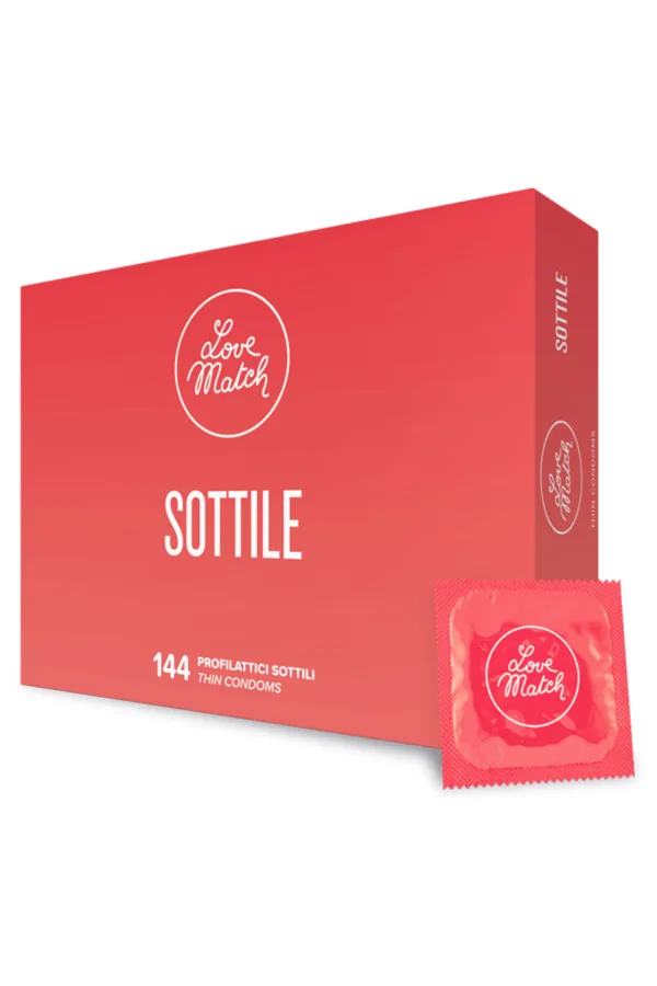 144 Préservatifs fins Love Match - 94edenstreet.com - sexshop en ligne