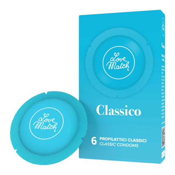 6 Préservatifs classiques Love Match