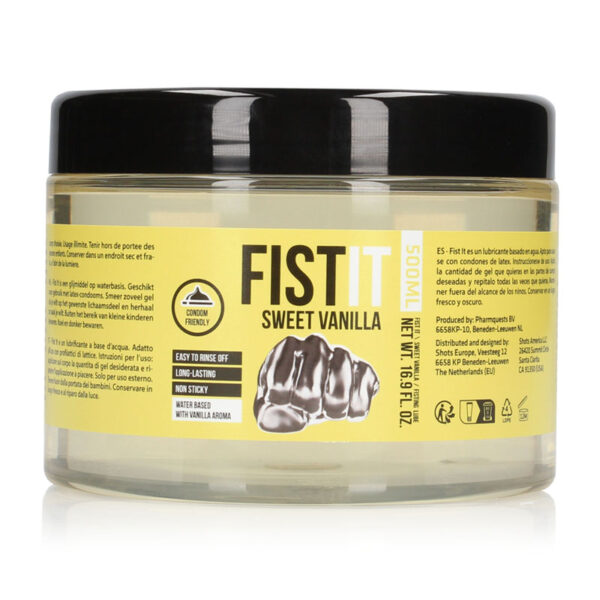 Lubrifiant Fist It 500 ml aromatisé vanille