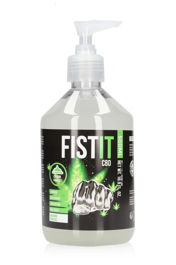 Lubrifiant CBD Fist It 500ml - 94edenstreet.com - sexshop en ligne