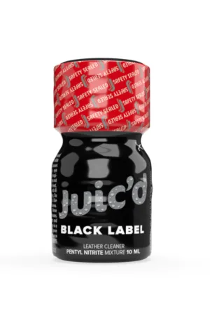 Poppers Juic’D Black Label 10ml - 94edenstreet.com - sexshop en ligne