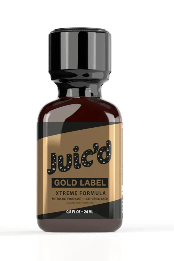 Poppers Juic’D Gold Label 24ml - 94edenstreet.com - sexshop en ligne