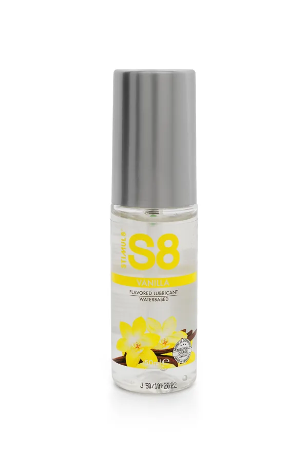 Lubrifiant parfumé vanille 50ml – S8 - 94edenstreet.com - sexshop en ligne