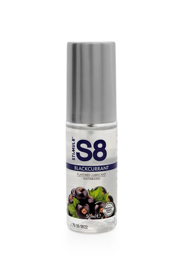 Lubrifiant parfumé cassis 50ml – S8 - 94edenstreet.com - sexshop en ligne