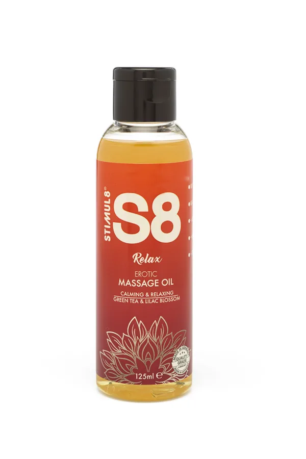 Huile de massage S8 Relax 125ml - 94edenstreet.com - sexshop en ligne