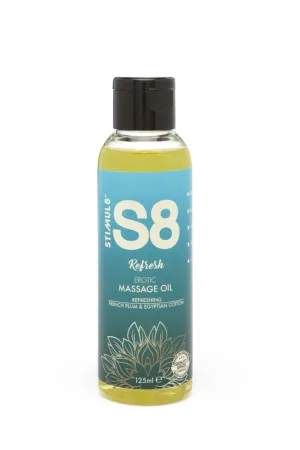 Huile de massage S8 Refresh 125ml - 94edenstreet.com - sexshop en ligne