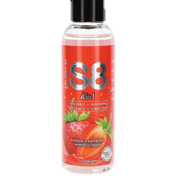 Lubrifiant S8 4 en 1 gout fraise