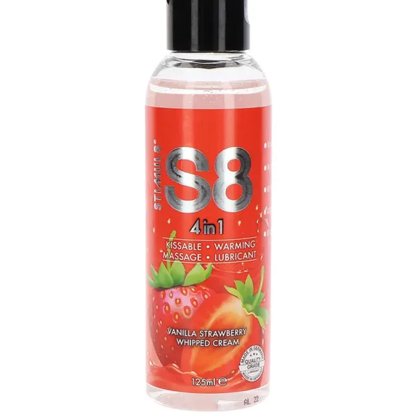 Lubrifiant S8 4 en 1 gout fraise