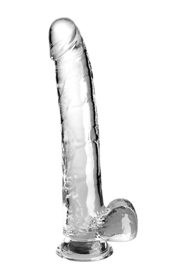 Gode XXL  30,5 x 5,1 cm Clear – King Cock - 94edenstreet.com - sexshop en ligne