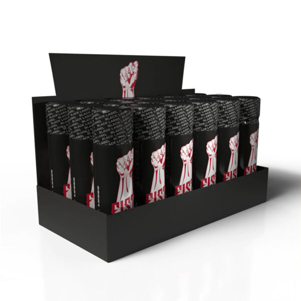Box 18 Poppers Fist Black Label 24ml