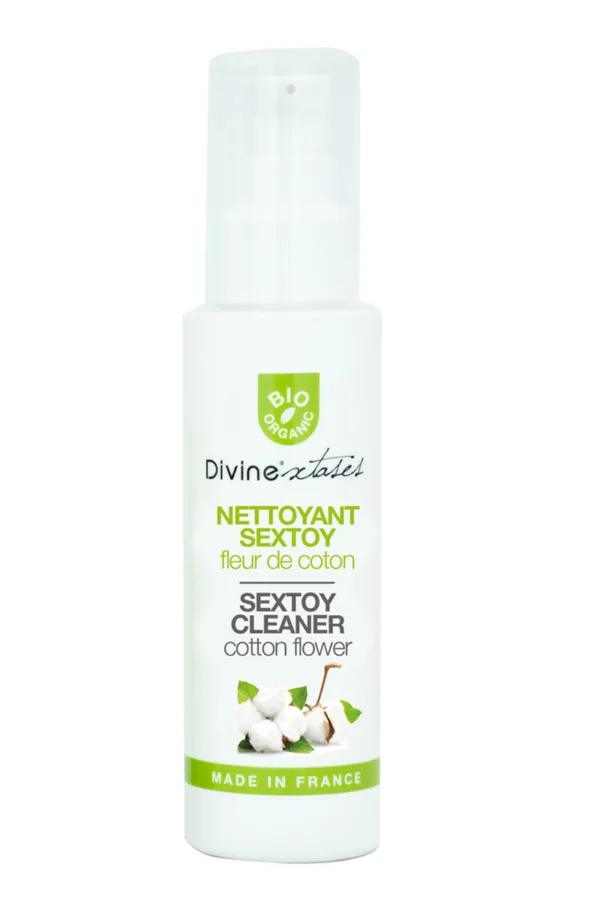 Nettoyant sextoys Fleur de coton – Divinextases - 94edenstreet.com - sexshop en ligne