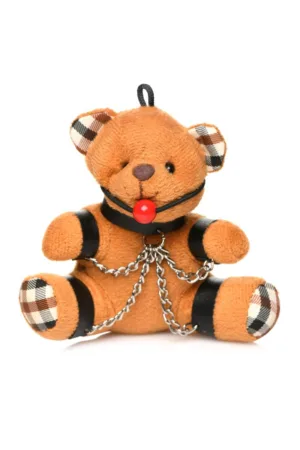 Porte-clés Teddy Bear bâillonné - 94edenstreet.com - sexshop en ligne