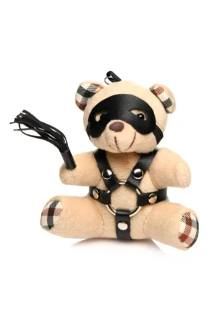 Porte-clés Teddy Bear BDSM avec martinet - 94edenstreet.com - sexshop en ligne