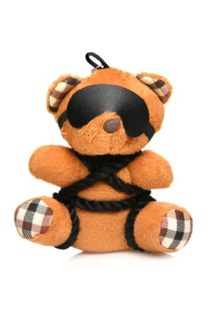 Porte-clés Teddy Bear en tenue Bondage - 94edenstreet.com - sexshop en ligne