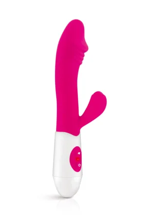 Vibromasseur Rabbit Elya rose – Yoba - 94edenstreet.com - sexshop en ligne