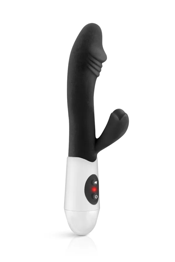 Vibromasseur Rabbit Elya noir – Yoba - 94edenstreet.com - sexshop en ligne