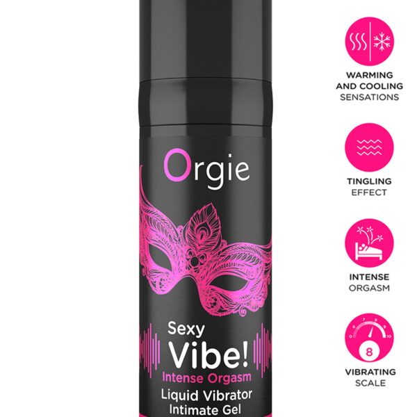 Gel d’excitation Sexy Vibe Intense Orgasm Liquid Vibrator