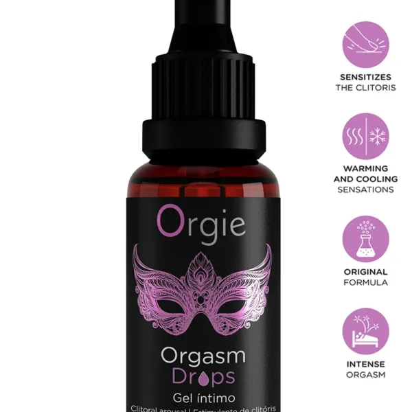 Gel d’excitation du Clitoris Orgasm Drops
